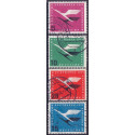 Vesttyskland. 1955. Lufthansa. AFA nr. 1168-71 **    , st.