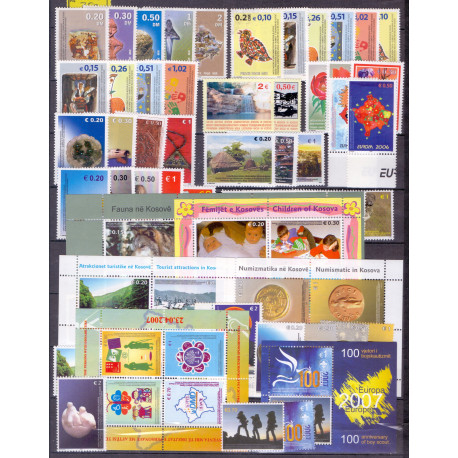 FN. Kosovo. postfrisk dobbelplanche AFA 2500+