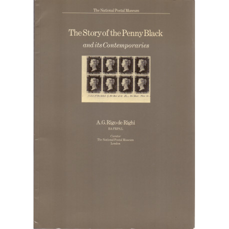 The Story of the Penny Black, by The National Postal Museum London 1980