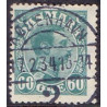 1921-22. Chr. X. 60 Øre . AFA nr. 130 postfrisk  Ubrugt Stemplet FDC