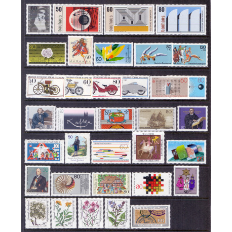 Vesttyskland. 1983. Komplet årgang **. AFA nr. 2105-2139  , st.