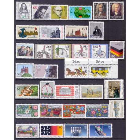 Vesttyskland. 1985. Komplet årgang **. AFA nr. 2177-2210  , st.