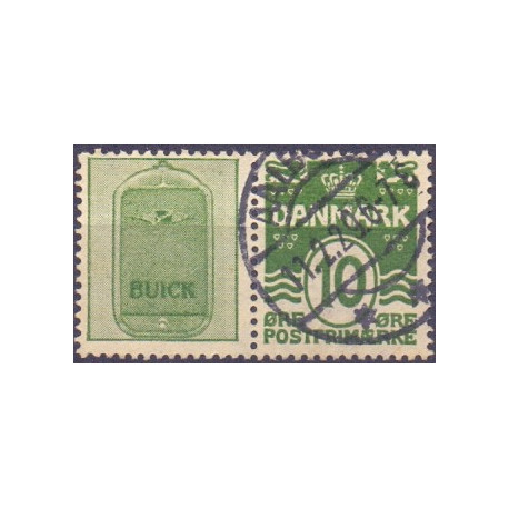 Buick. AFA nr. 19 **                stemplet postfrisk brev