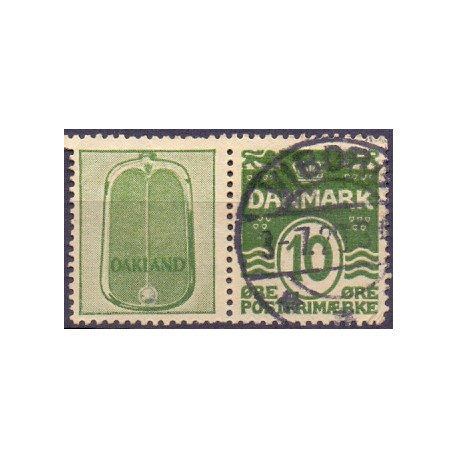 Oakland. AFA nr. 18 **                stemplet postfrisk brev