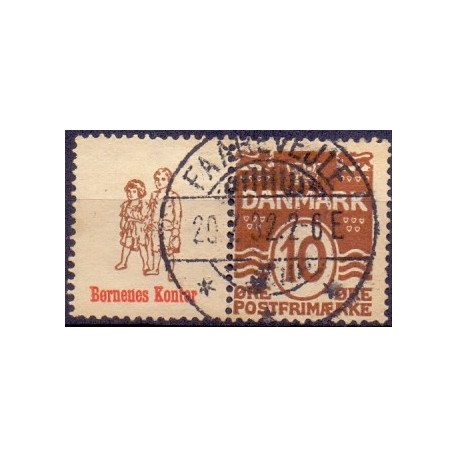 Galle & Jessen. AFA nr. 45 **        stemplet postfrisk brev