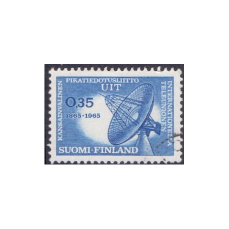 Finland. 1965. UIT 100 år. AFA nr. 613 **      , postfrisk stemplet FDC