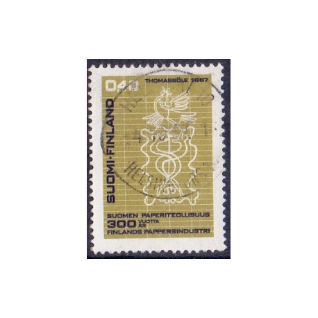 Finland. 1967. Papirindustri og reformationen. AFA nr. 636-37 **   , postfrisk stemplet FDC