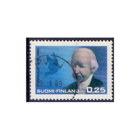 Finland. 1968.  Z. Topelius & vinterturisme. AFA nr. 645-46 **  , postfrisk stemplet FDC