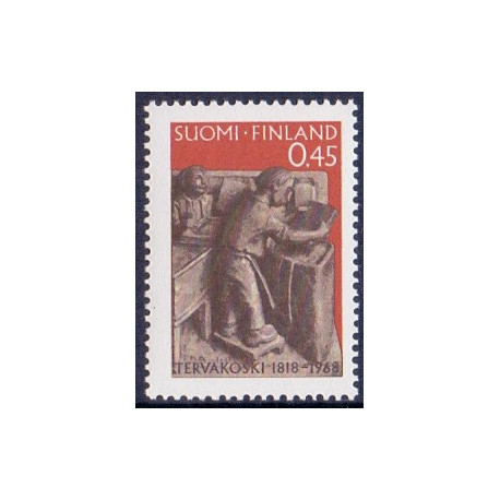 Finland. 1968.  Tervakoski & Verdenssunheds jubilæum. AFA nr. 647-48 **  , postfrisk stemplet FDC