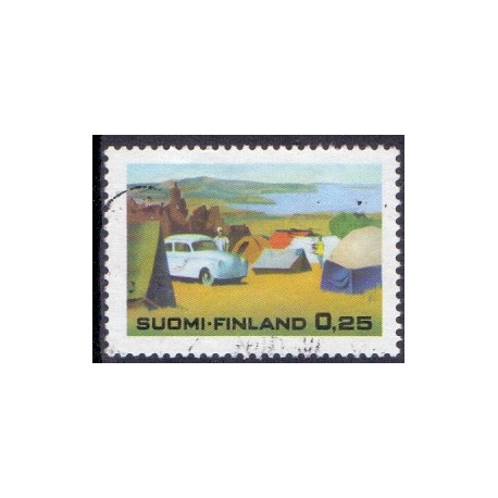 Finland. 1968.  Sommerturisme & Træforædlingindustrien. AFA nr. 655-56 **  , postfrisk stemplet FDC