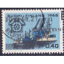 Finland. 1968.  Centralhandel, Metalindustri & Studenterkors. AFA nr. 659-61**  , postfrisk stemplet FDC