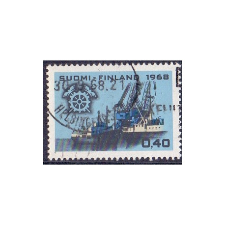 Finland. 1968.  Centralhandel, Metalindustri & Studenterkors. AFA nr. 659-61**  , postfrisk stemplet FDC