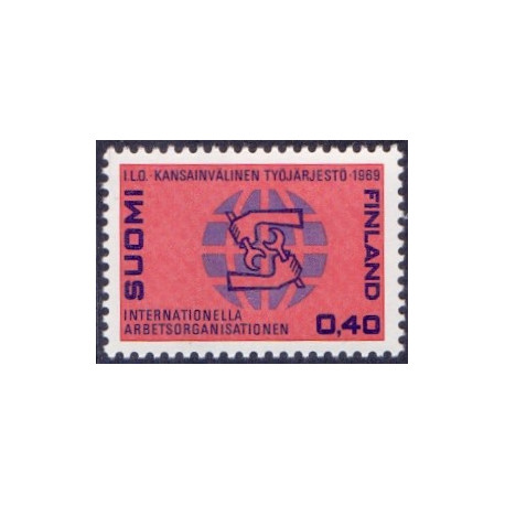 Finland. 1969. I.l.O & Järnefelt. AFA nr. 668-69 **      , postfrisk stemplet FDC
