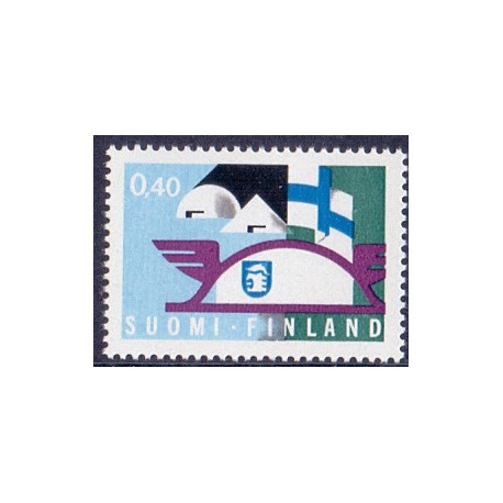 Finland. 1969. Messevirksomhed & Linnankoskis. AFA nr. 670-71 **    , postfrisk stemplet FDC