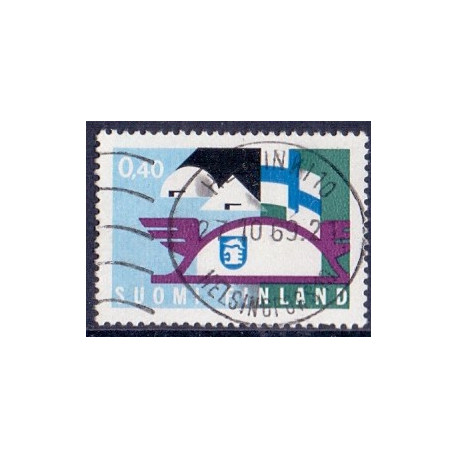 Finland. 1969. Messevirksomhed & Linnankoskis. AFA nr. 670-71 **    , postfrisk stemplet FDC