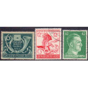 Rige. 1944. Frimærkets Dag, Suppleringsværdi, & 9 november. AFA nr. 899-901  **   st. used