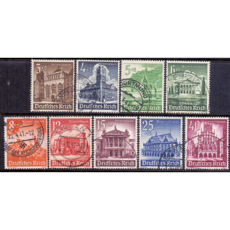 Rige. 1940. Vinterhjælp. AFA nr. 746-54 **         st. used