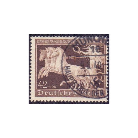 Rige. 1940. Brune bånd. AFA nr. 742 **          st. used