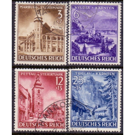 Rige. 1941. Kärnten & Steiermark. AFA nr. 797-800  **      st. used