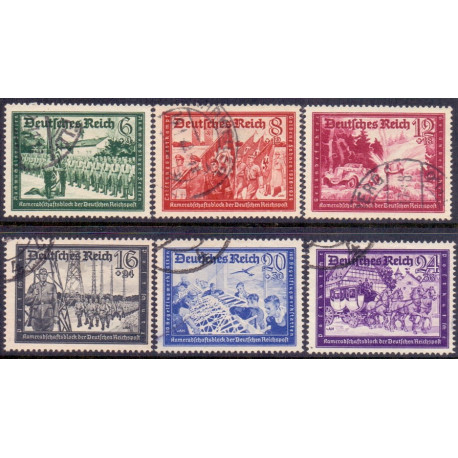 Rige. 1941. Postens Velgørenhedsmærker. AFA nr. 768-73 **        st. used