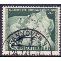 Rige. 1943. Ungdomsløftet. AFA nr. 838 **    st. used