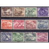 Rige. 1943. Heltemindedagen. AFA nr. 826-37 **    st. used