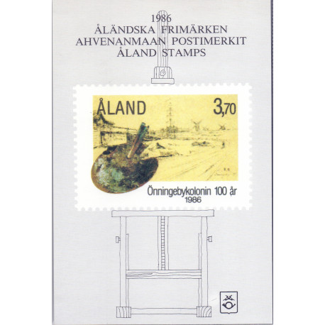 Åland. Årsmappe / Yearset 1986