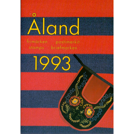 Åland. Årsmappe / Yearset 1993