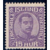 Island. 1920. Chr. X. AFA nr. 90 **  postfrisk st. stemplet FDC