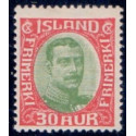 Island. 1920. Chr. X. AFA nr. 93 **  postfrisk st. stemplet FDC