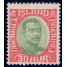 Island. 1920. Chr. X. AFA nr. 93 **  postfrisk st. stemplet FDC