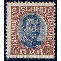Island. 1920. Chr. X. AFA nr. 98 **  postfrisk st. stemplet FDC
