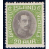 Island Tjenstemærker 20 Aur. Chr. X. AFA nr. 38 **   stemplet st.