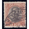 Island Tjenstemærker 5 Kr. Chr. X. AFA nr. 61 **  stemplet st.