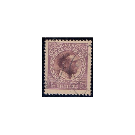 DWI. 1915-16 Kong Chr. X. 15 bit. AFA nr 46 **   /st.