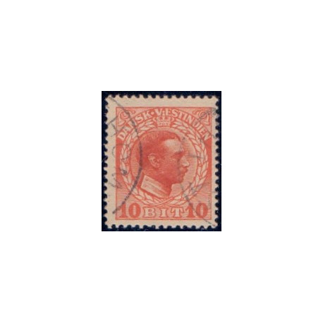 DWI. 1915-16 Kong Chr. X. 10 bit. AFA nr 45 **   /st.