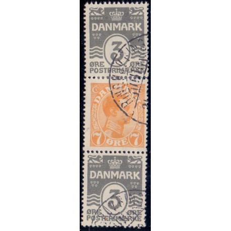 Automatmærker nr. 3 **      , stemplet