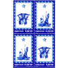 Færøerne 2014. Juleevangeliet 2. AFA nr. 816-17 Postfrisk  stemplet