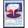 1985. Kunst af Helge Refn. Variant. AFA nr. 845x stemplet
