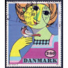 1986. Kunst af Bjørn Wiinblad. Variant. AFA nr. 849y stemplet
