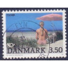 1991. Fællesnordisk udgave. Variant. AFA nr. 993x stemplet