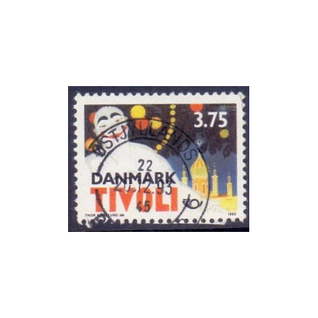 1993. Nordenfrimærker. Variant. AFA nr. 1043x stemplet