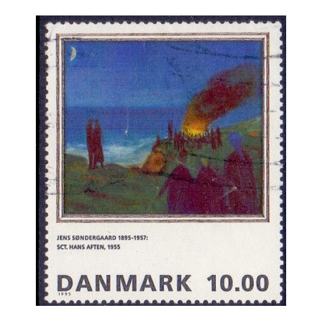 1995. Maleriserie. AFA nr. 1099x stemplet