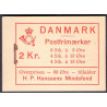Danmark 2 kr. frimærkehæfte  AFA nr. 4 Dybbøl
