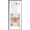 2001. Første Danske frimærke. MINIARK med variant. AFA nr. 1280Bx stemplet