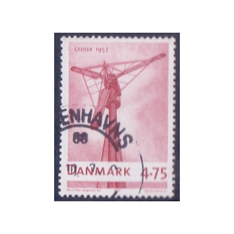 2007. Danske vindmøller. med variant. AFA nr. 1493x stemplet