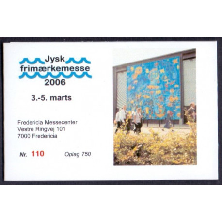 2006. Jysk Frimærkemesse hæfte oplag 750