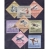 Ungarn/Hungary. 1954. Airmail, komplet sæt AFA 1351-58 UTAKKET (ikke i AFA) **