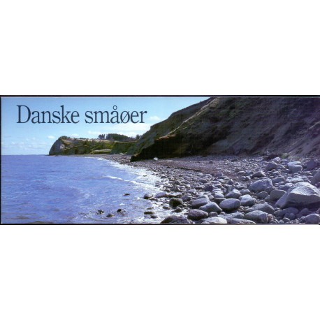 Danske småøer, komplet miniarkhæfte AFA nr MH2 **       , postfrisk stemplet st. *