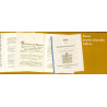 Første dansk frimærke 150 år , komplet miniarkhæfte AFA nr MH8 **      , postfrisk stemplet st. *
